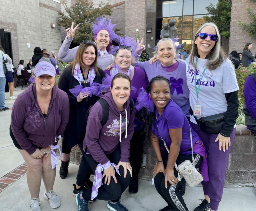 Child & Family Center - Purple Walk to End Domestic Violence