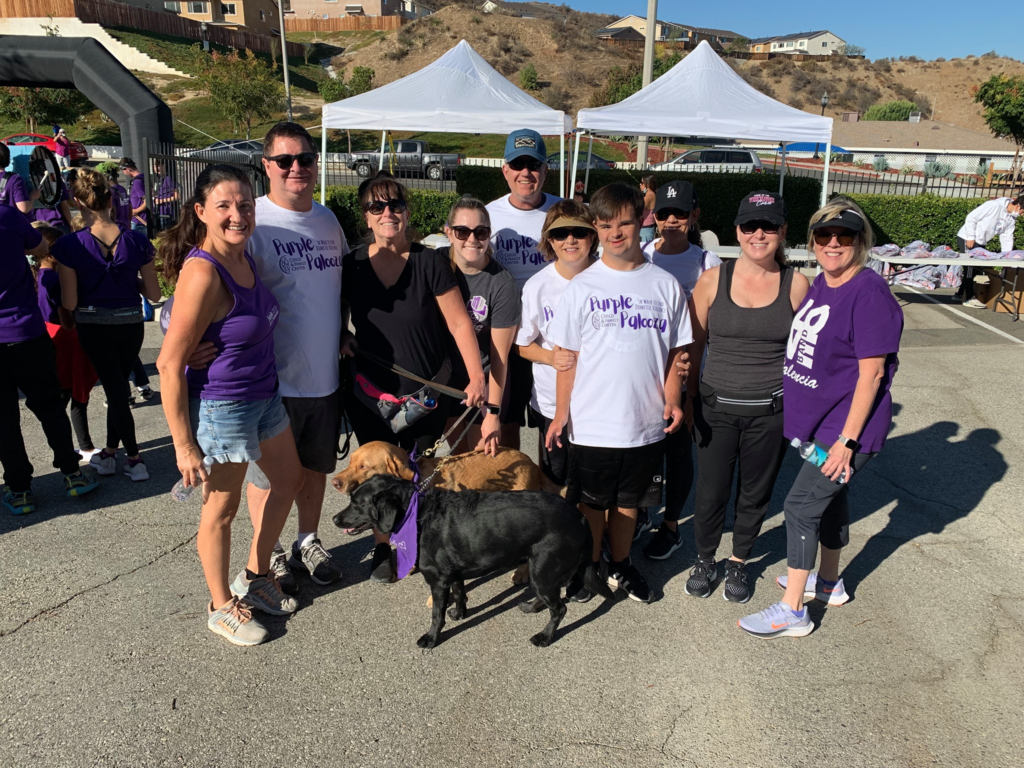 Child & Family Center - Purple Walk to End Domestic Violence