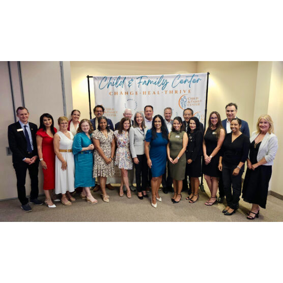 Child & Family Center 2025 Board Installation
