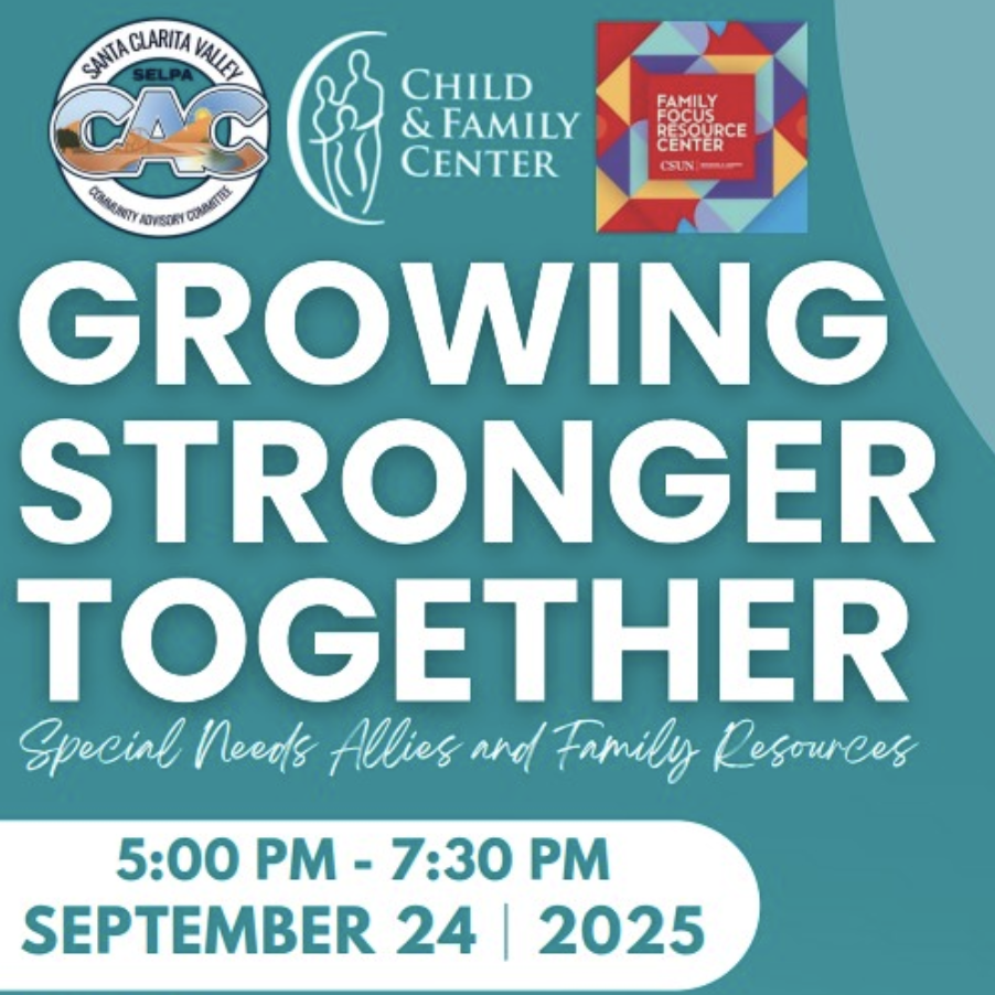 Sept. 24: SCV SELPA, Child & Family Center Host Resource Fair