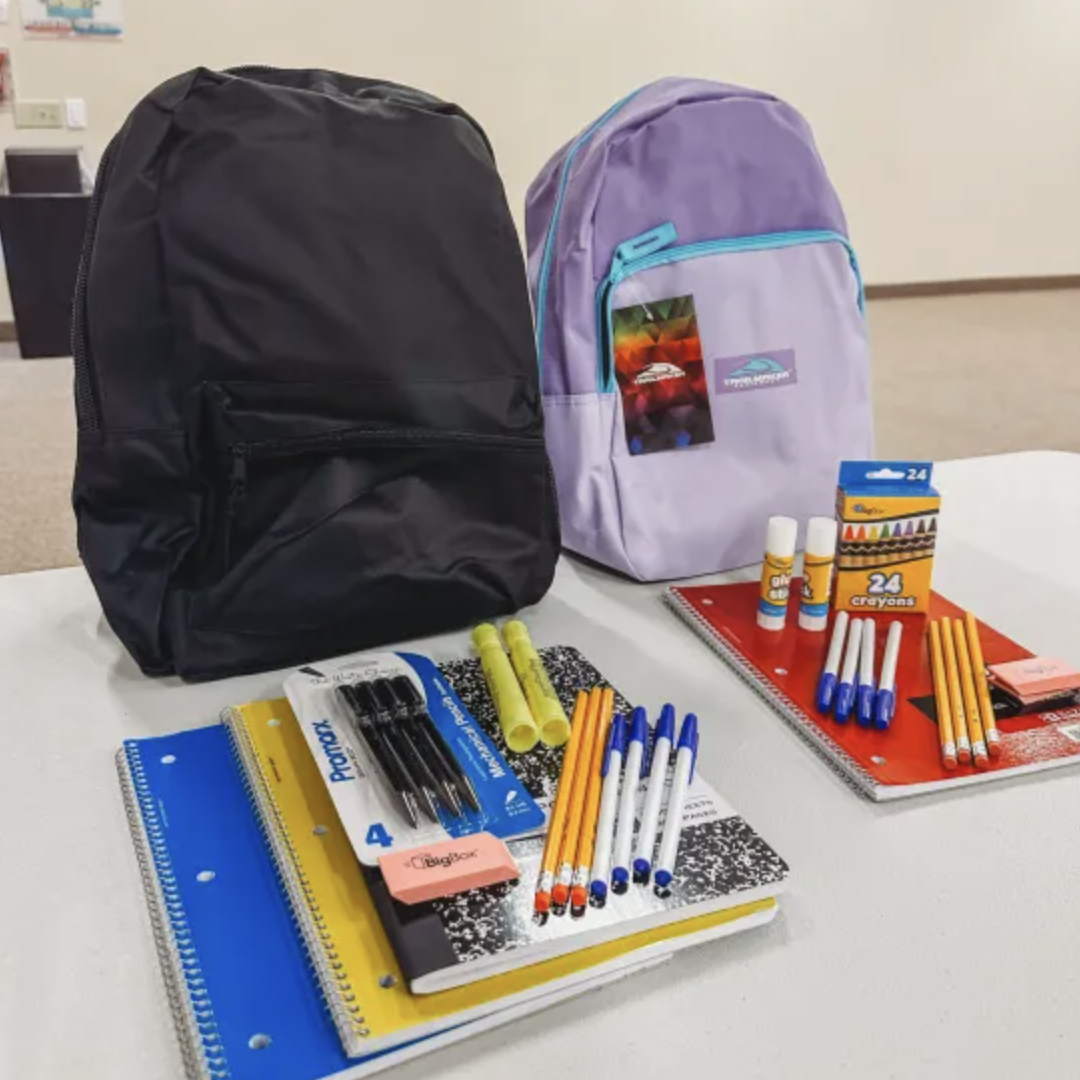 Child & Family Center and Elks Lodge Donate 300 Backpacks for 2025-2026 School Year