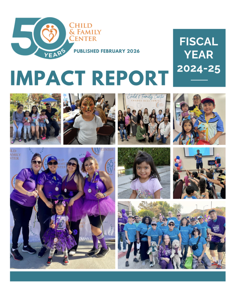 Child & Family Center Impact Report for Fiscal Year 2024-2025