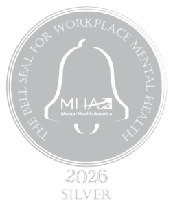 MHA Silver Bell Seal for Workplace Mental Health