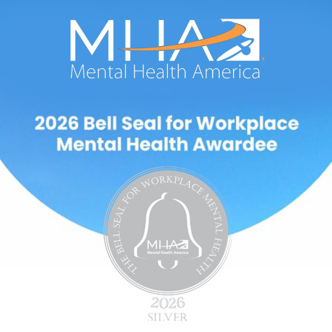 Child & Family Center - 2026 Bell Seal for Workplace Mental Health Awardee