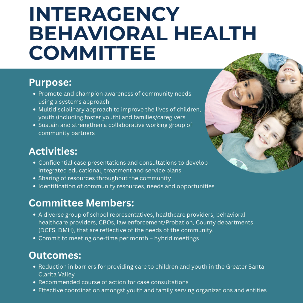 Child & Family Center - Santa Clarita Valley Interagency Behavioral Health Committee