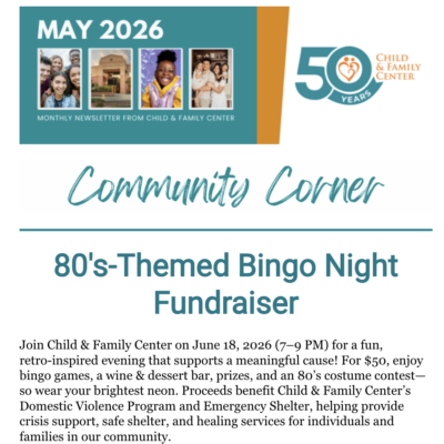 May 2026 Newsletter