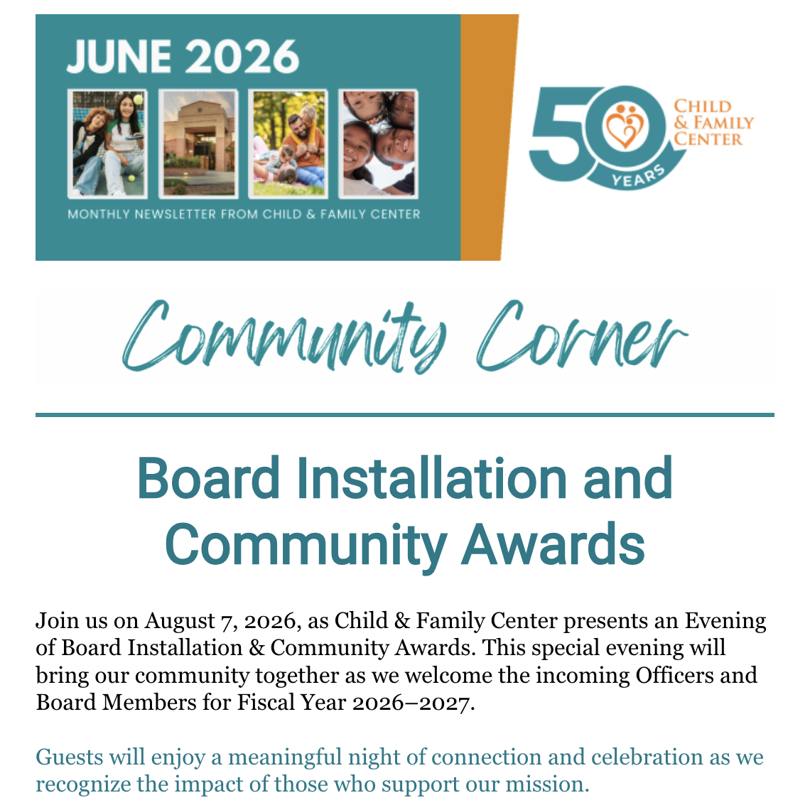 June 2026 Newsletter